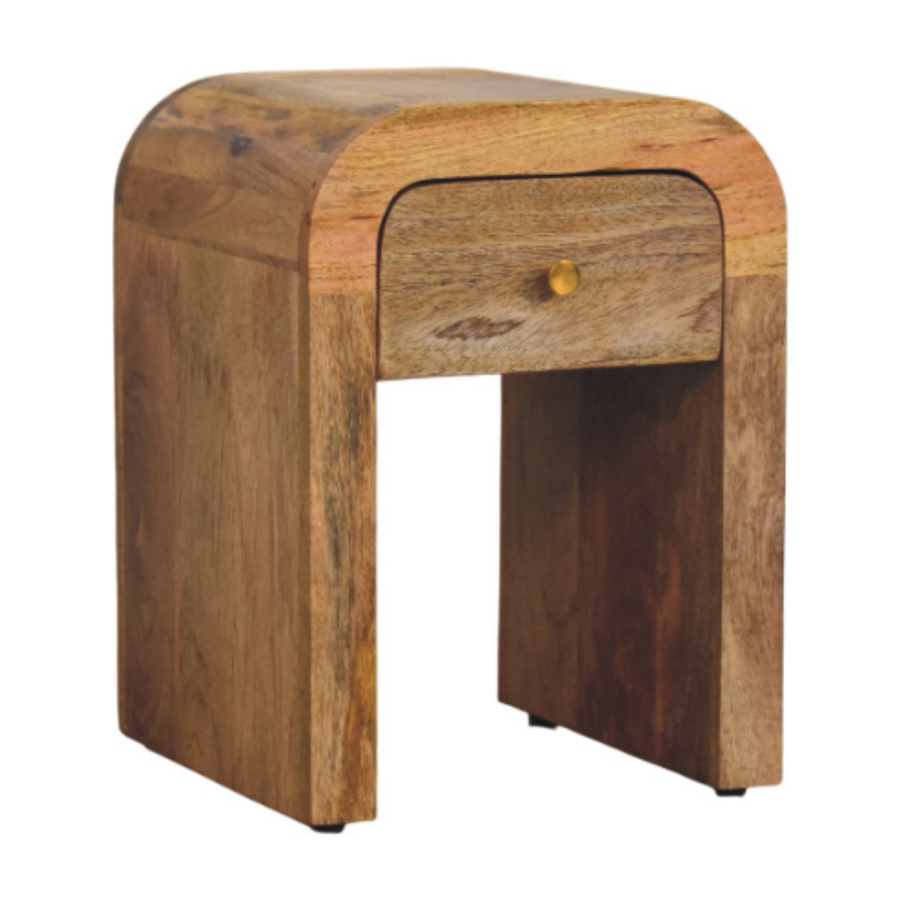 Darcy Mini Nightstand in Oak-like Finish