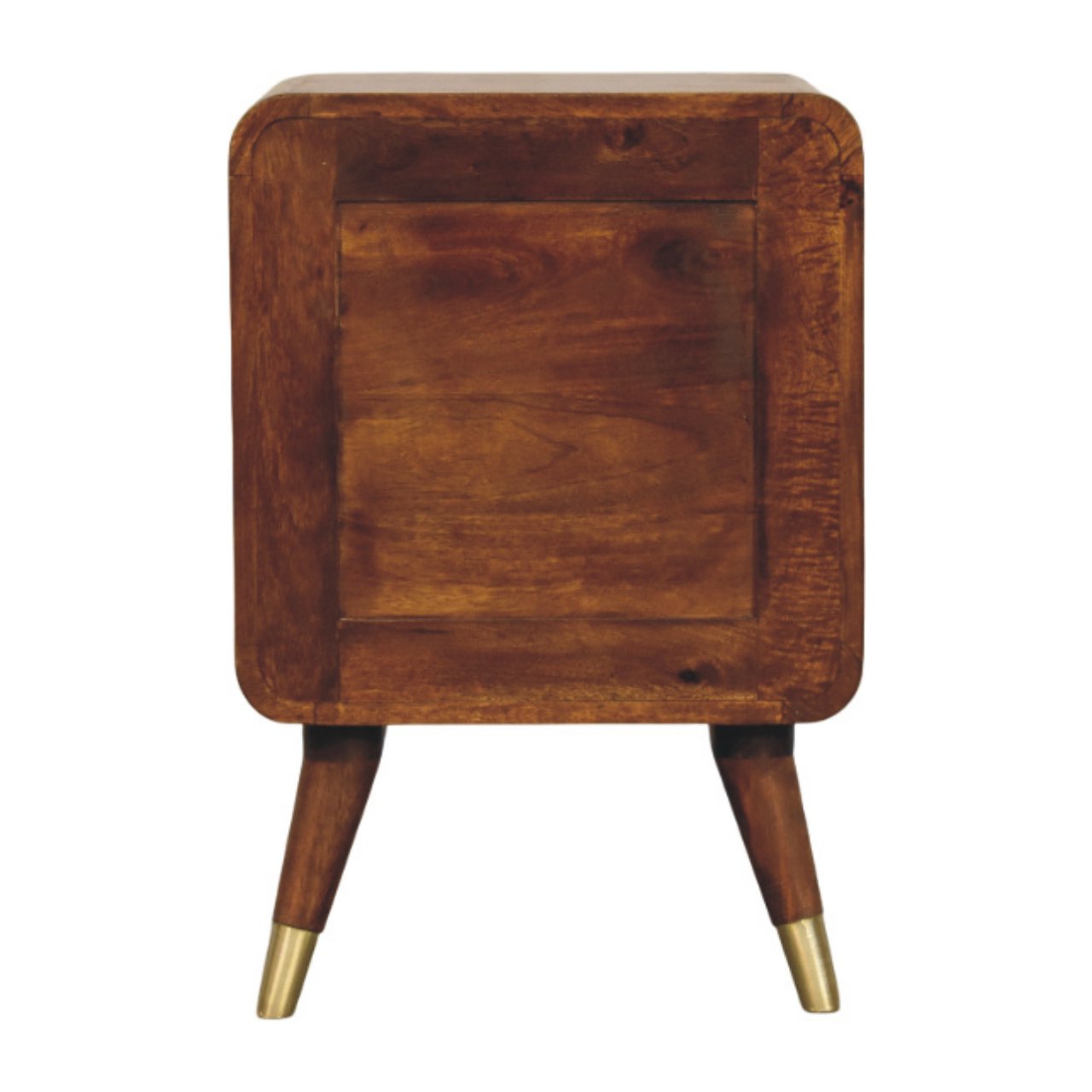 Avora - Brass Embossed Nightstand