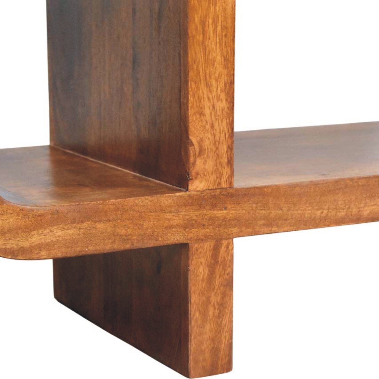 Orion - Media Unit in Chestnut Finish