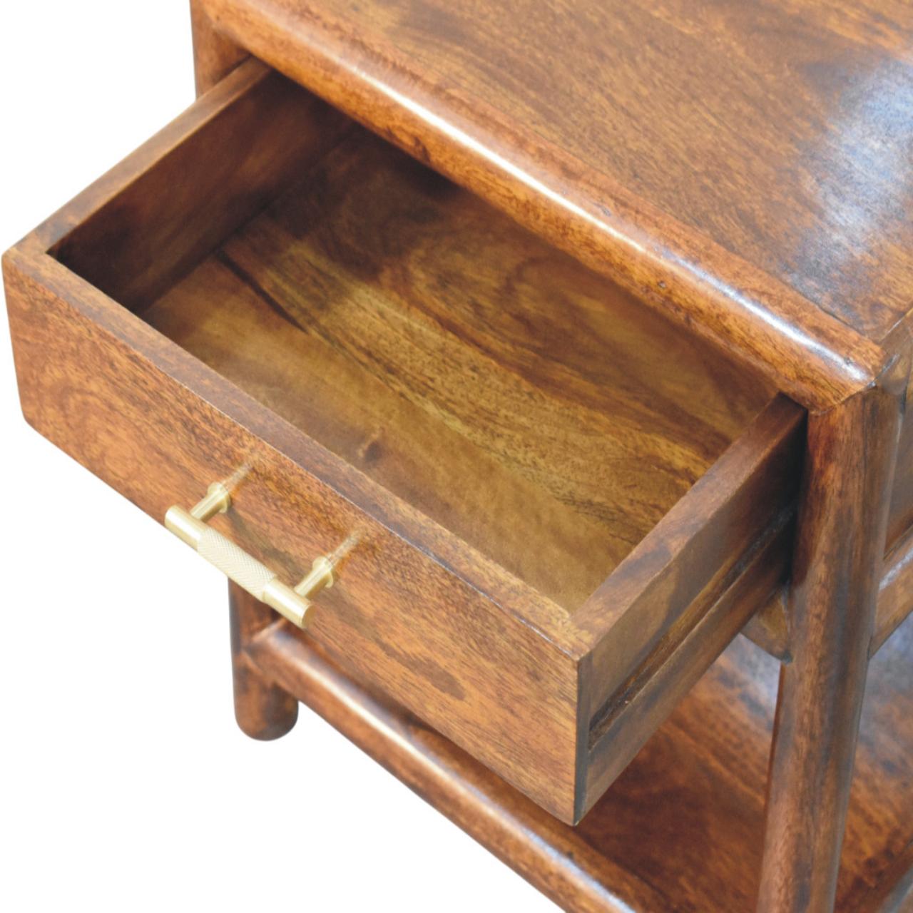 Regency - Nightstand in Chestnut Finish