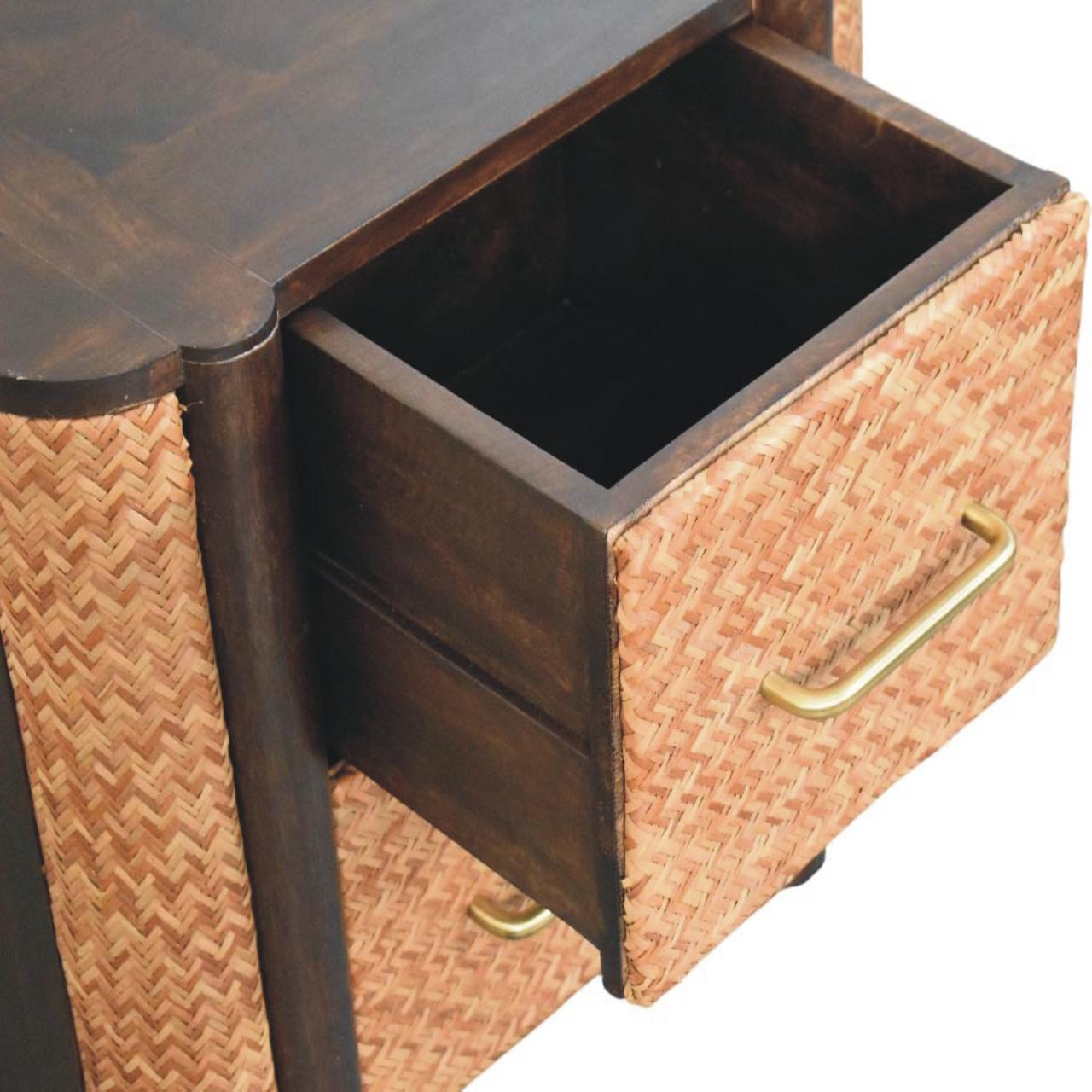Havana - Rattan Nightstand