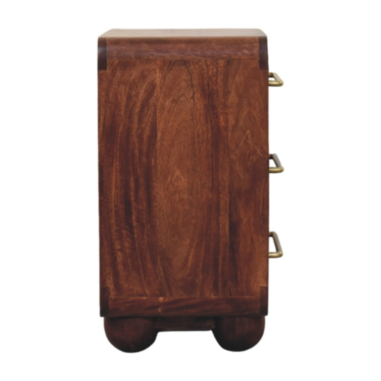 3-Drawer Rounded Chest of Drawers
