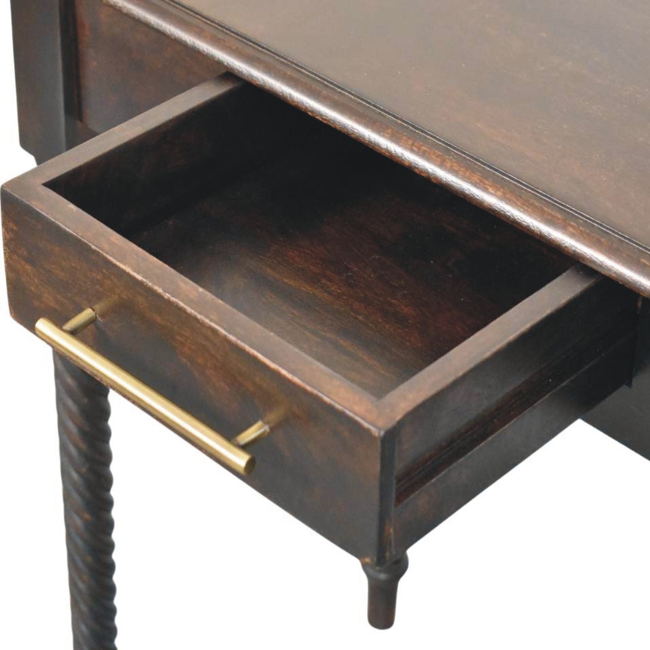 Rowan - Writing Desk in Mocha Velvet Finish