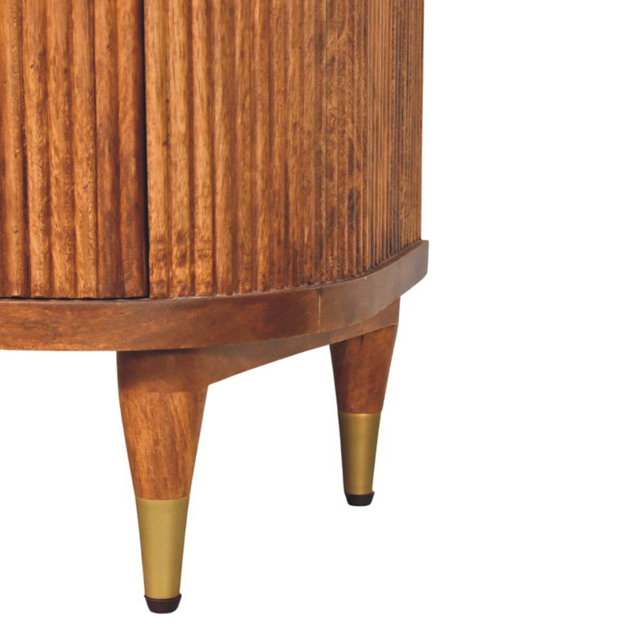 Dala - Ribbed Bedside Table