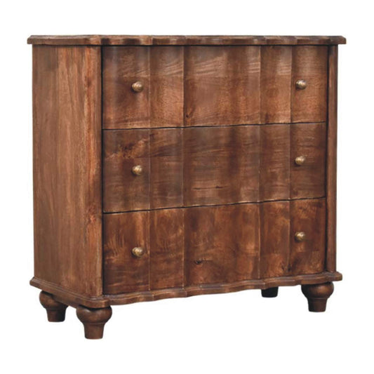 Camille - Chest of Drawers in Almond Finish