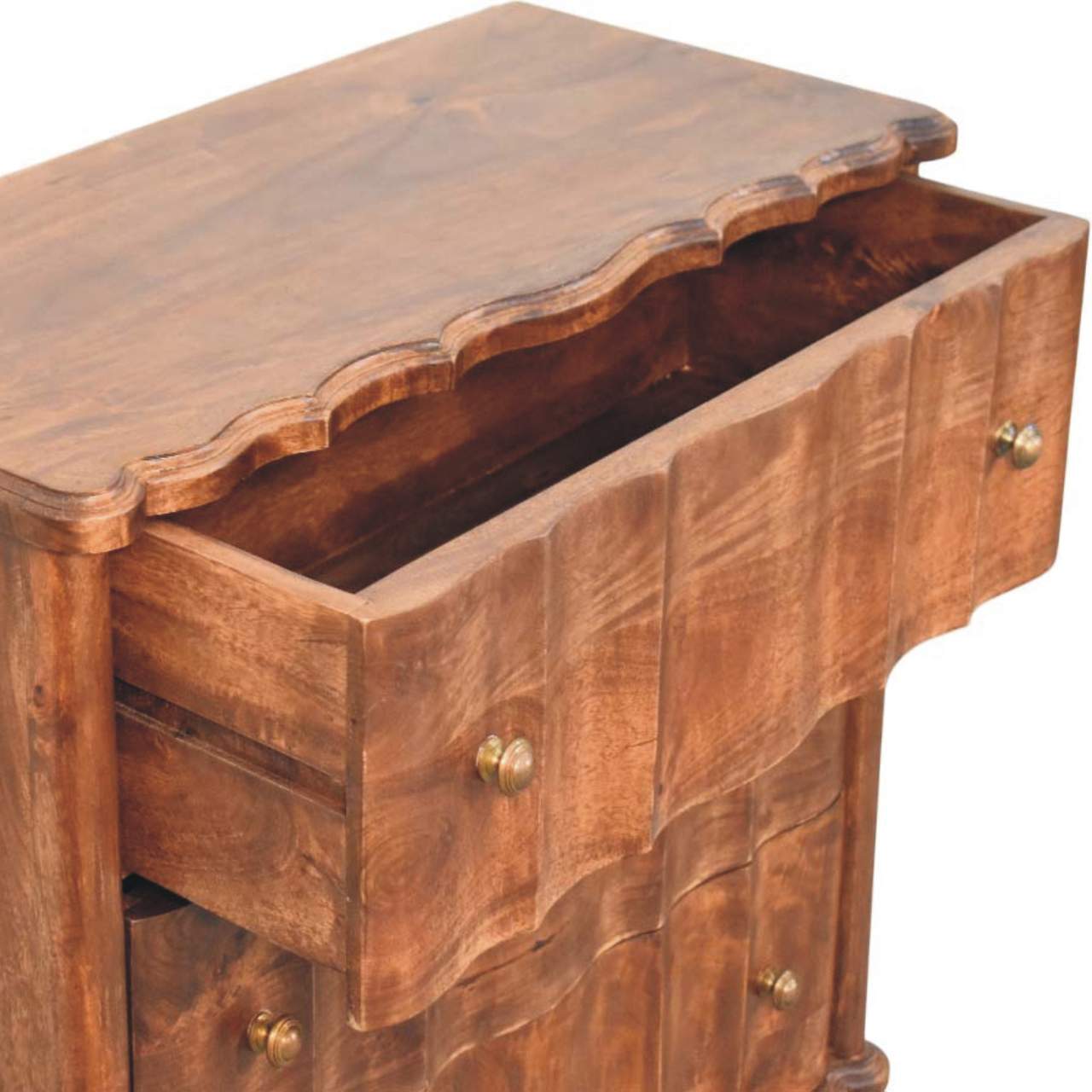Camille - Chest of Drawers in Almond Finish