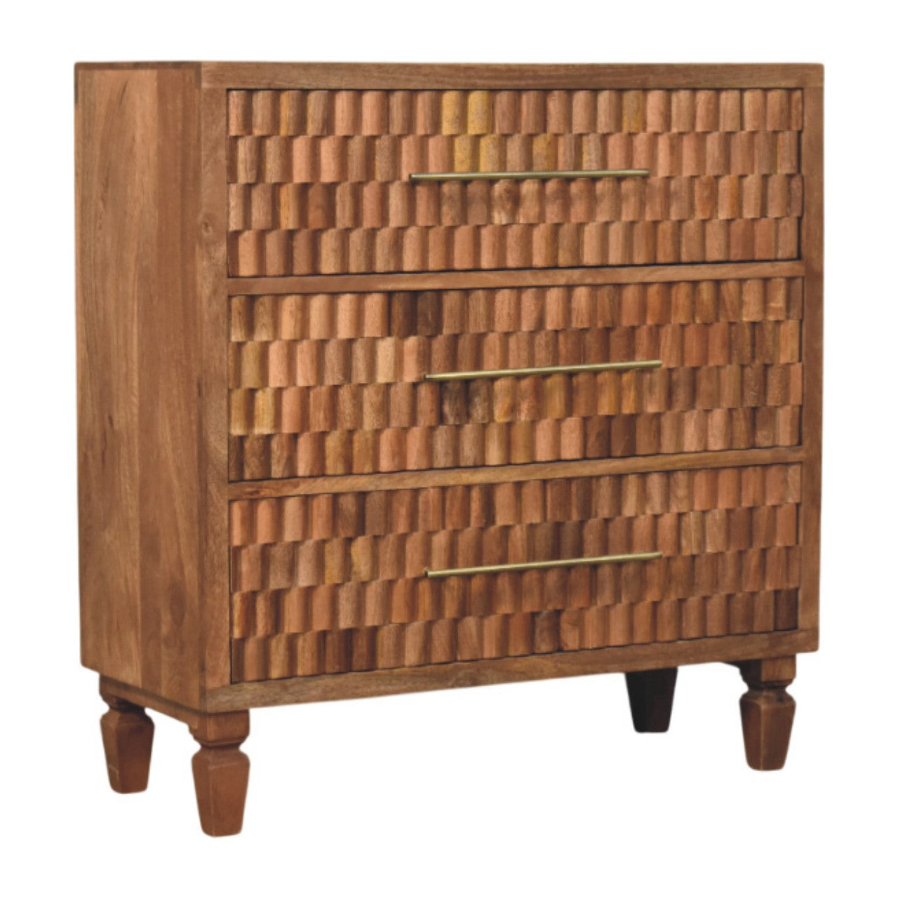 Arno - Chest of Drawers in Golden Teak Finish