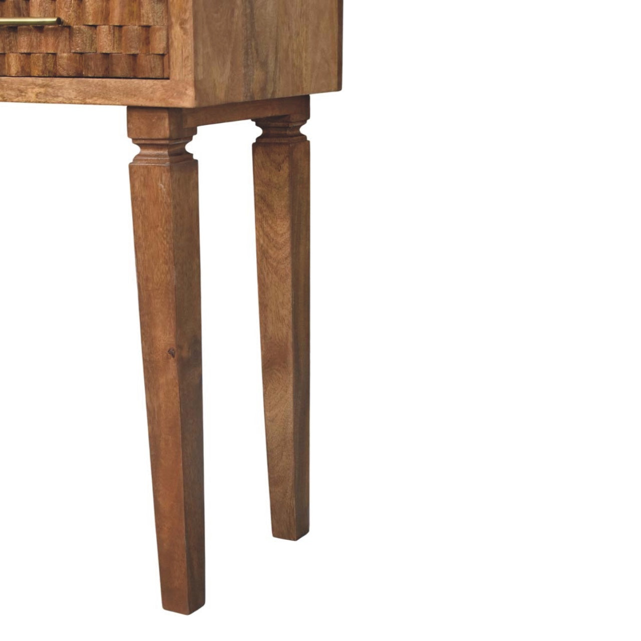 Arno Console Table in Golden Teak Finish