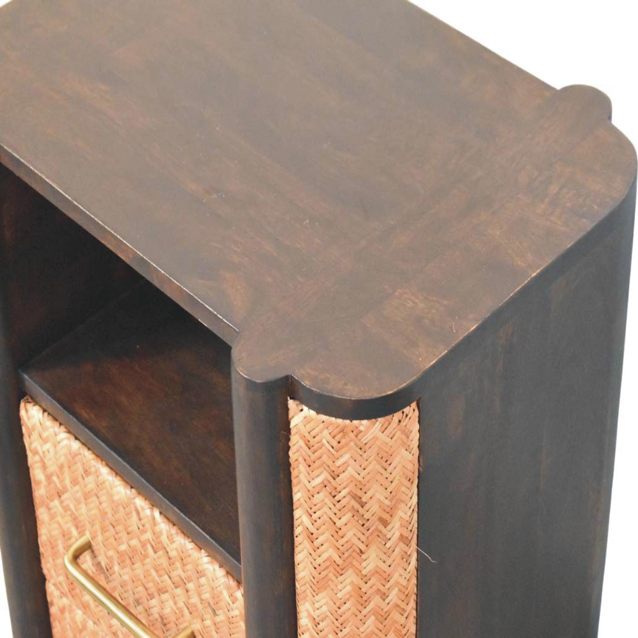Skogur - Rattan Nightstand