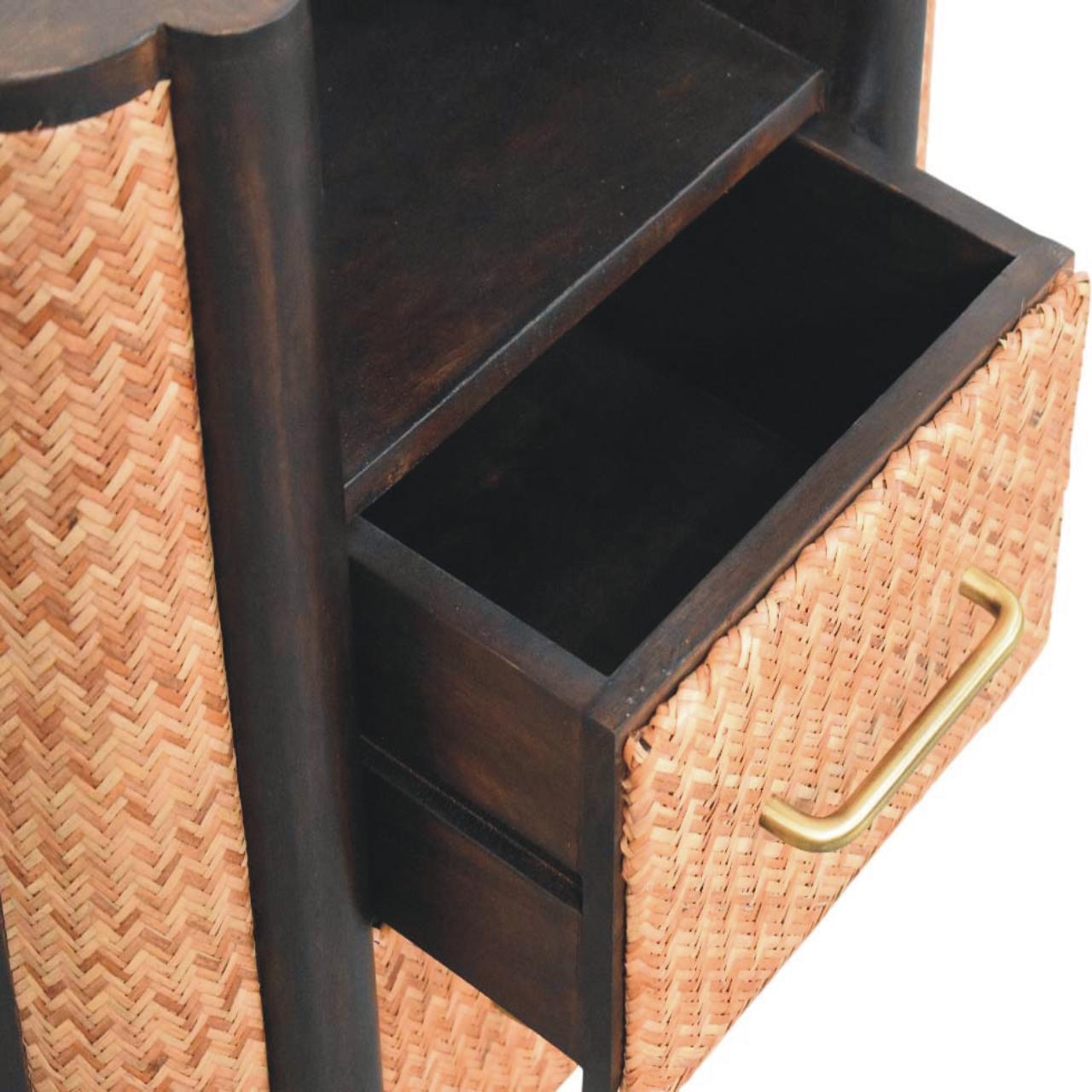 Skogur - Rattan Nightstand