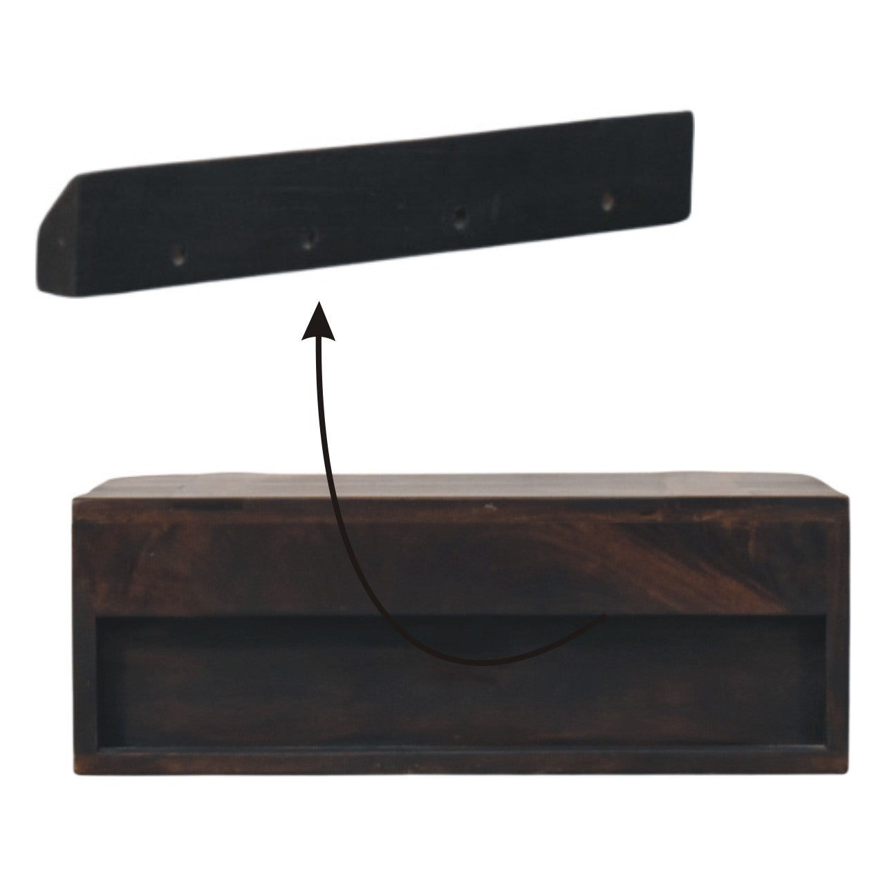 Skye - Wall-Mounted Nightstand