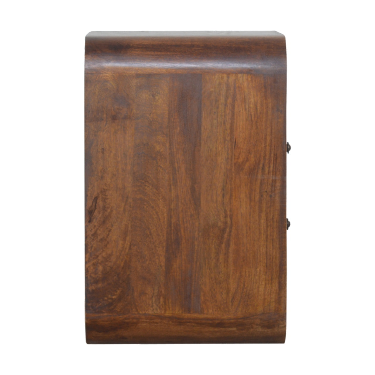 Elin - 2 Drawer Bedside Table in Chestnut Finish