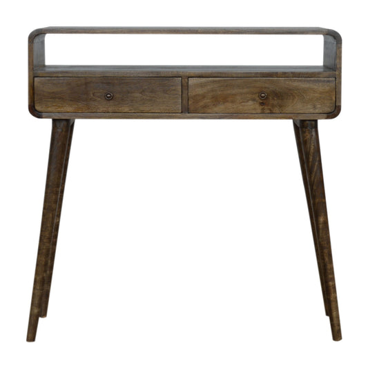 Fjord Console Table in Grey-wash Finish