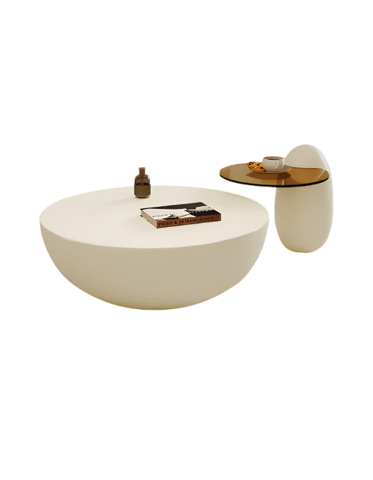 Oliver Nesting Coffee Table, White