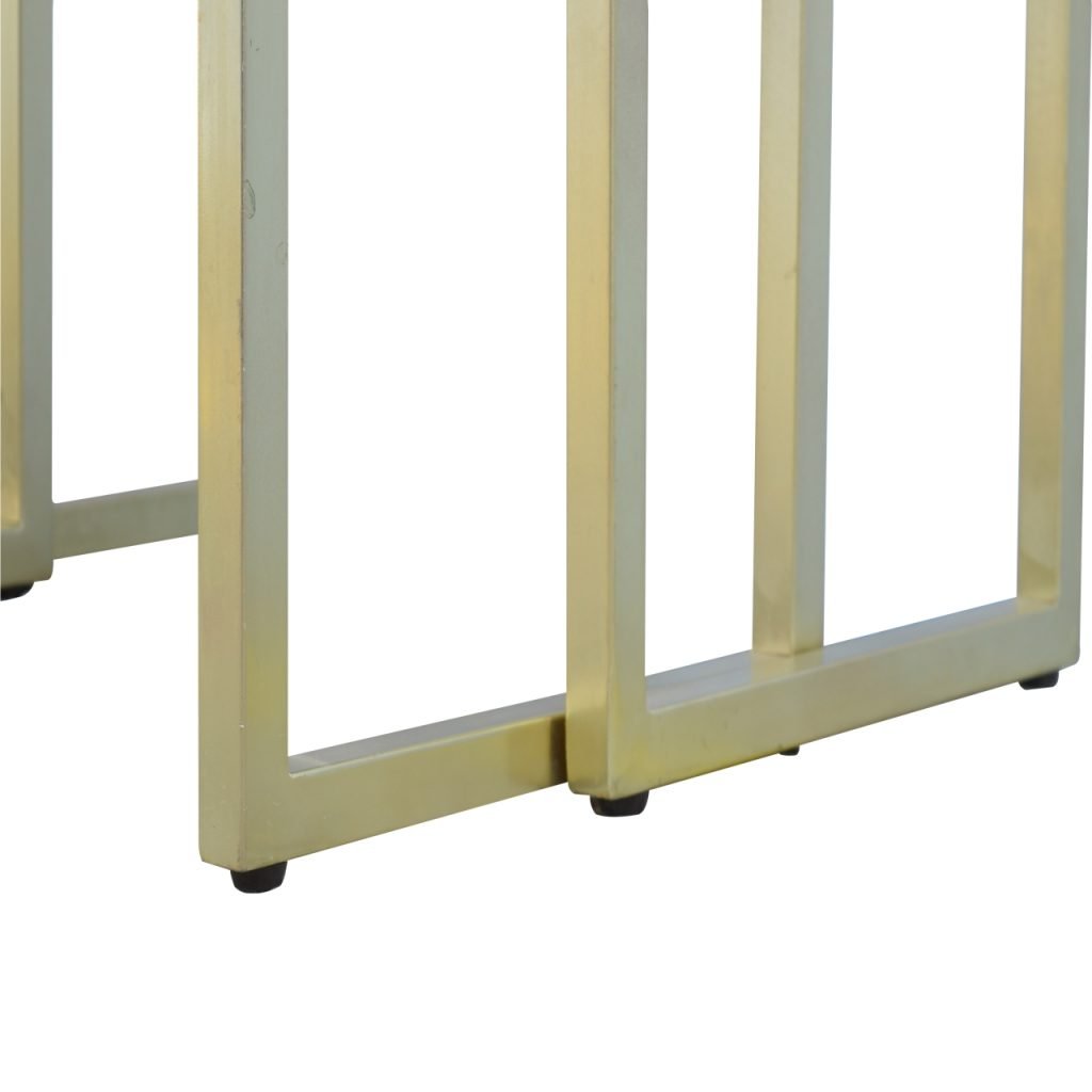Nesting Gold Table Set of 3