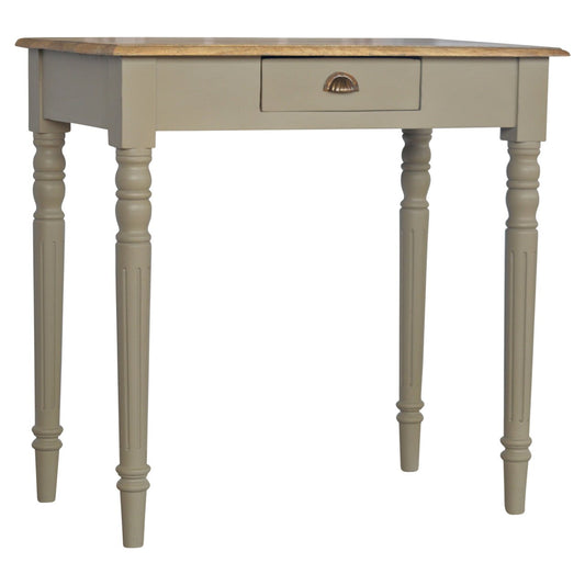 French Style Grey Writing Desk