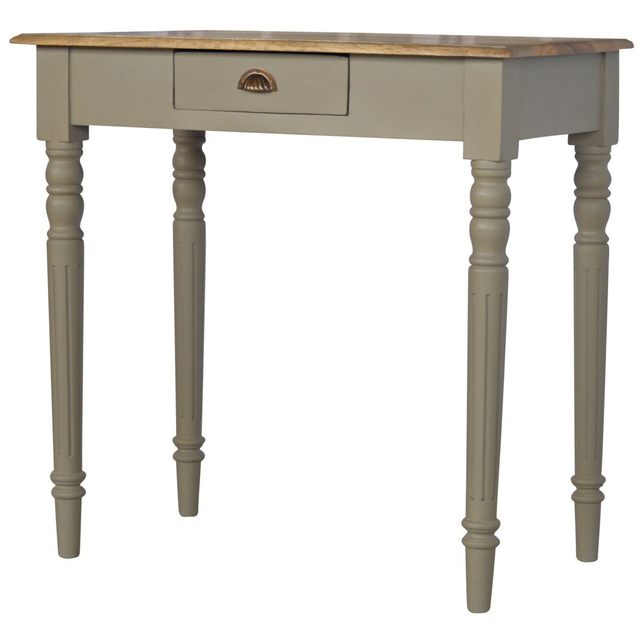 French Style Grey Writing Desk