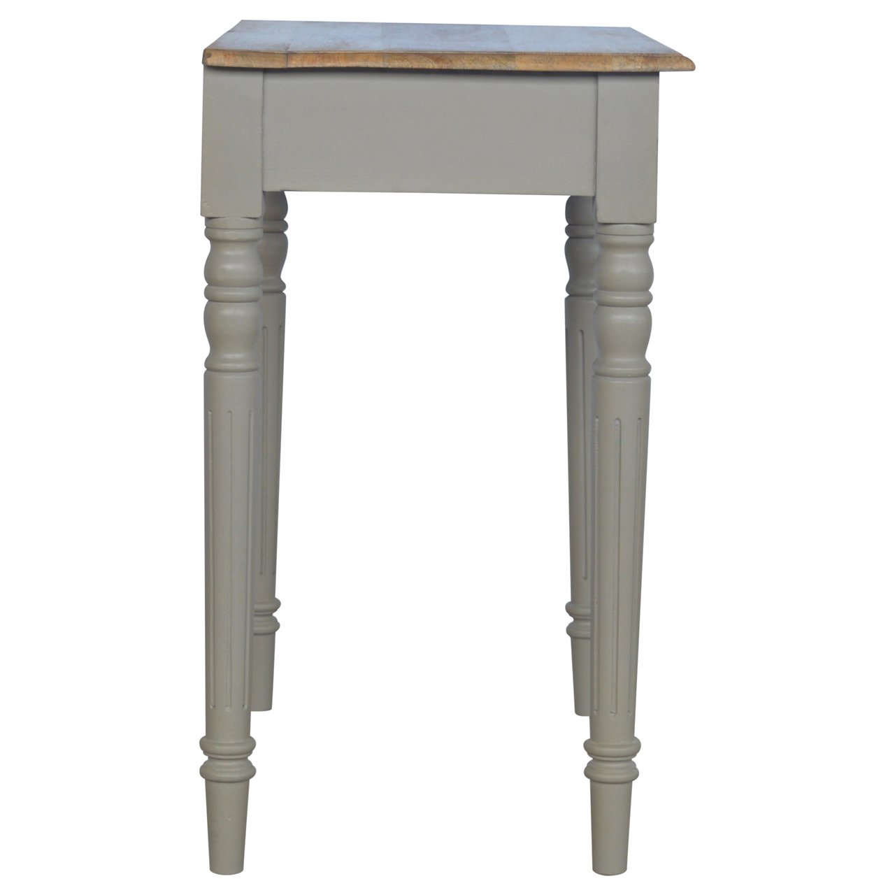 French Style Grey Writing Desk