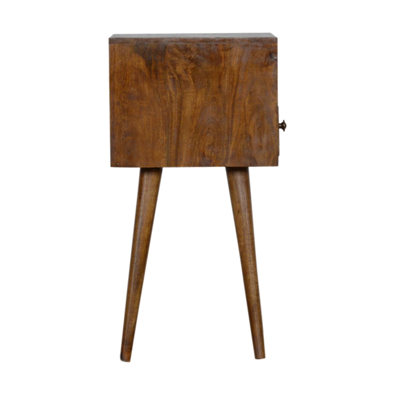 Geo - Brass Inlay Bedside Table