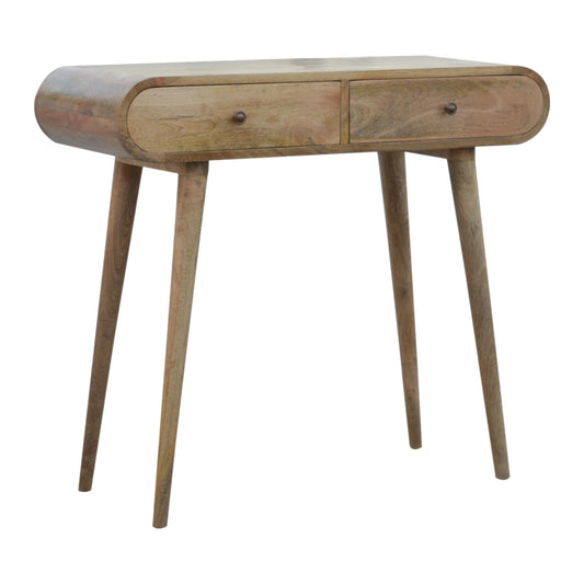 London Console Table in Oak-ish Finish
