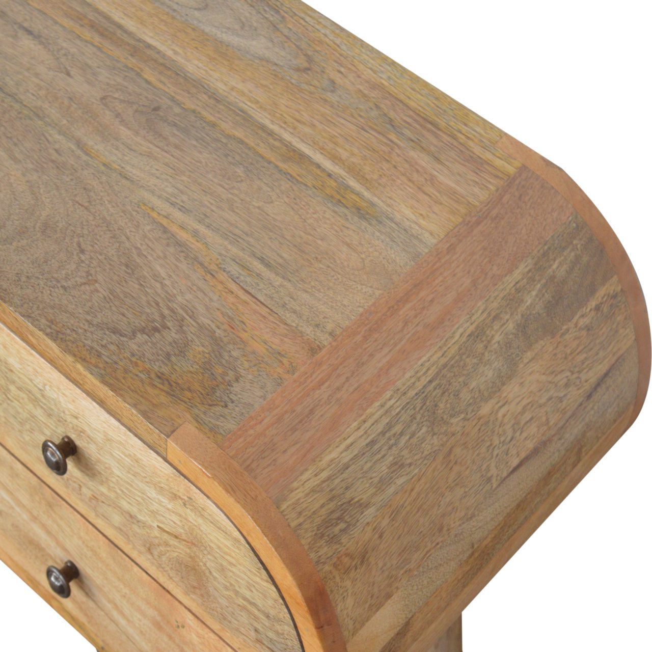London Media Unit in Oak-like Finish