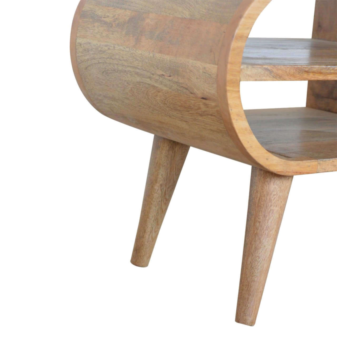 London Media Unit in Oak-like Finish