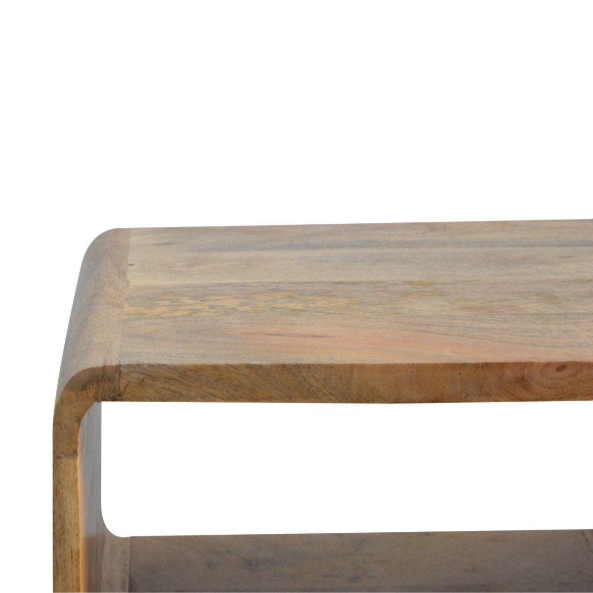 Rounded Open Bedside Table - V - LOOX