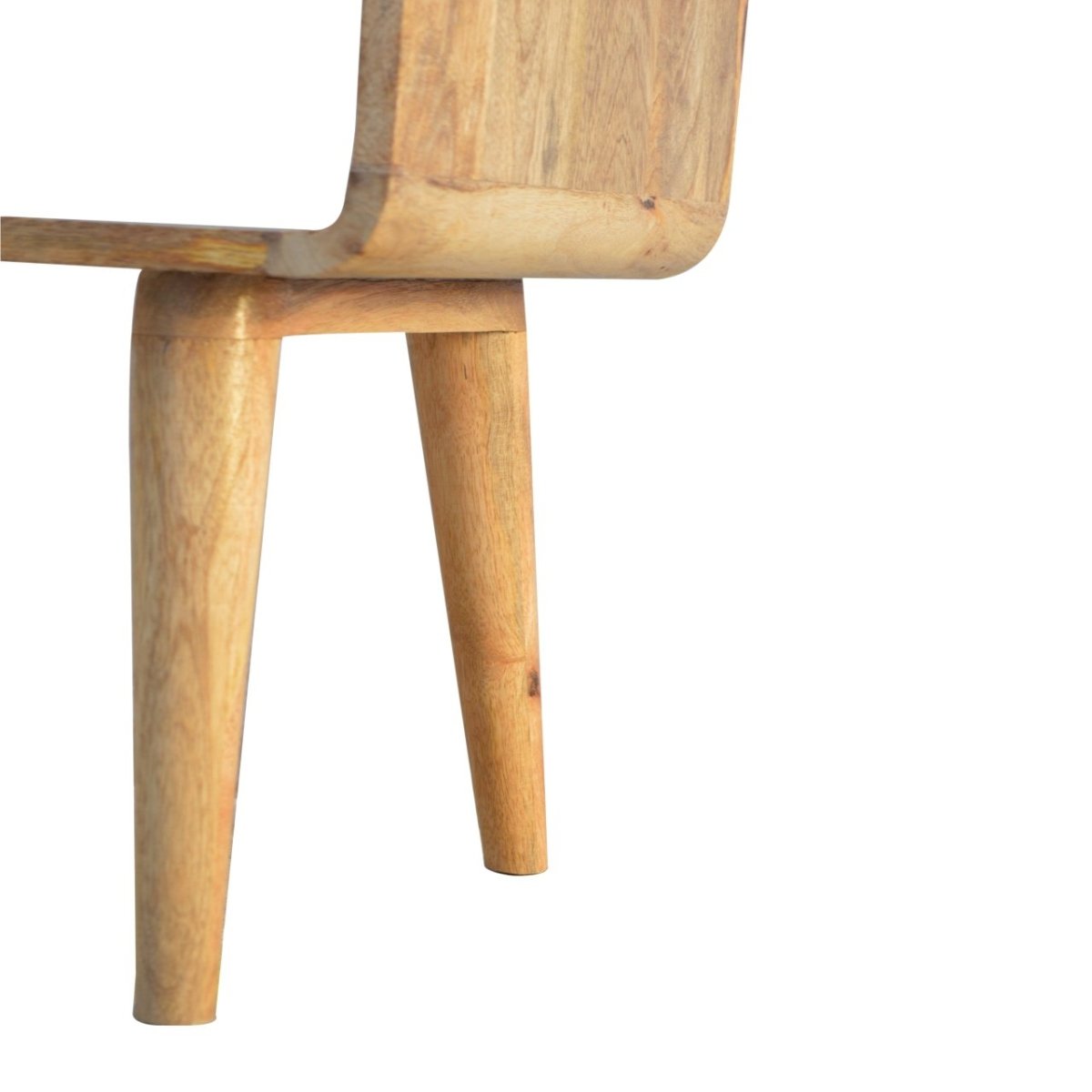 Rounded Open Bedside Table - V - LOOX