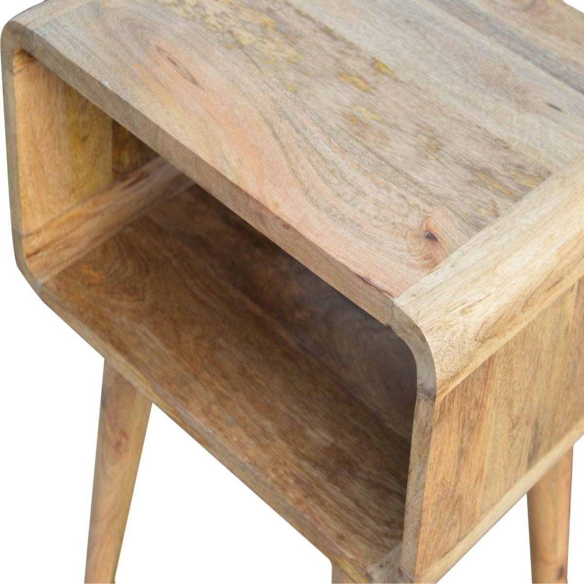 Rounded Open Bedside Table - V - LOOX